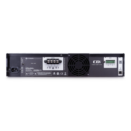 Crown Audio CDi2000 2kW DSP Install Amplifier - Open Box, Mint