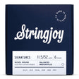 Stringjoy Signatures Husky Medium Plus Gauge (11.5-54) Nickel Wound Electric Guitar Strings