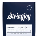 Stringjoy Signatures Husky Medium Plus Gauge (11.5-54) Nickel Wound Electric Guitar Strings