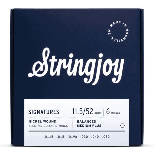 Stringjoy Signatures Husky 11.5-52 Nickel Wound Electric Guitar Strings - Medium Plus Gauge