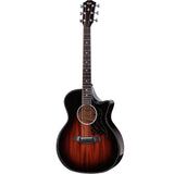 Taylor Next Generation Bulder's Edition 524ce Shamel Ash/Mahogany Acoustic Electric Guitar - Tobacco Kona Burst