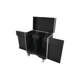 ProX XS-MH30WASHX2W for Two Moving Head Fixtures ATA Flight Style Road Case with Casters