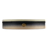 LP 20 x 4-Inch Tunable Bendir Frame Drum - Black-to-Natural Fade