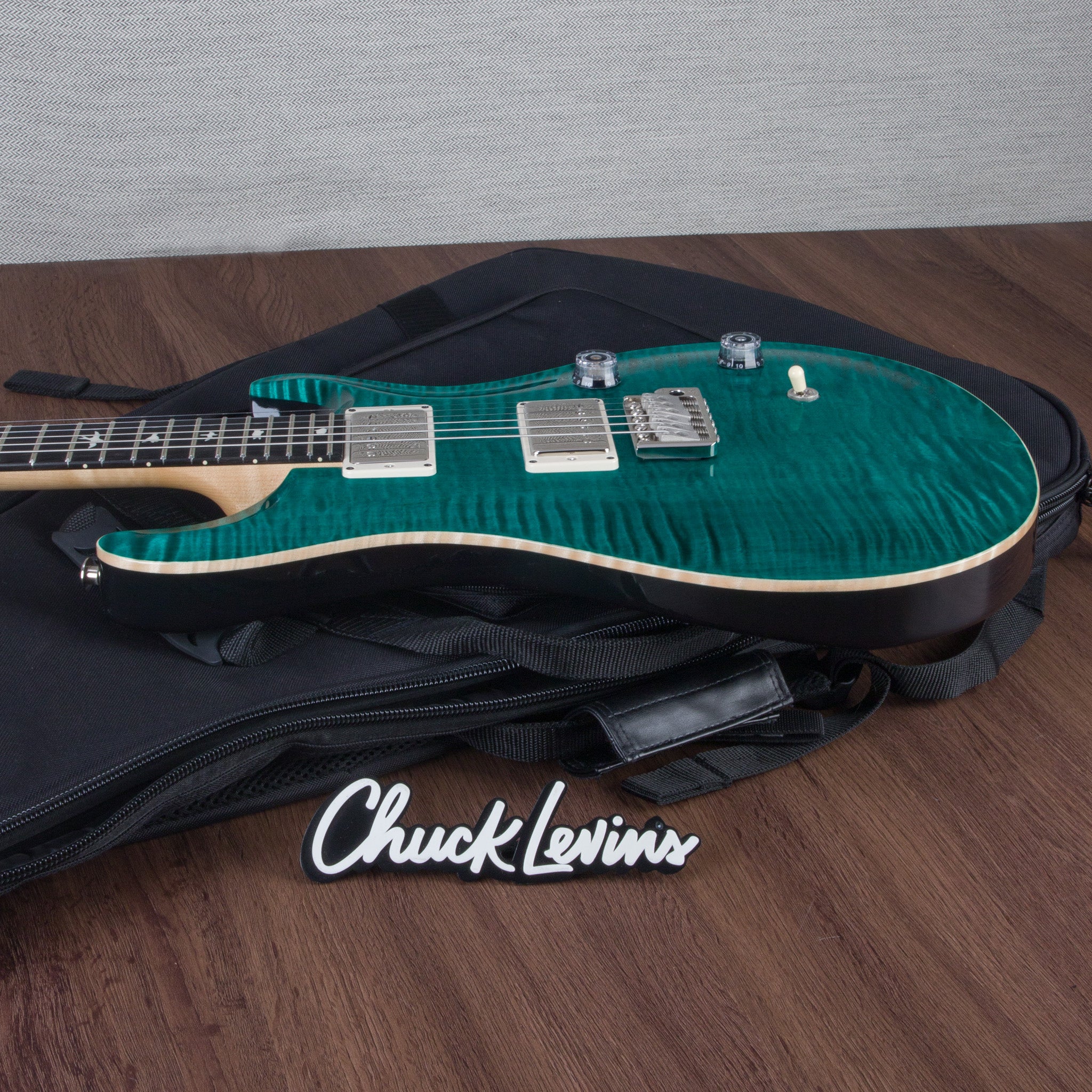 PRS CE24 Flame Maple Electric Guitar, Ebony Fingerboard