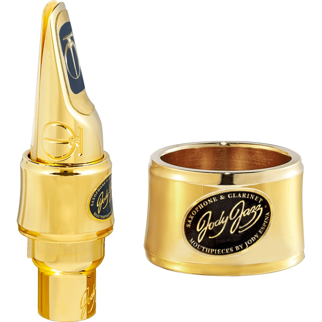 JodyJazz HRT1 Power Ring for Tenor Saxophone Mouthpiece - Gold