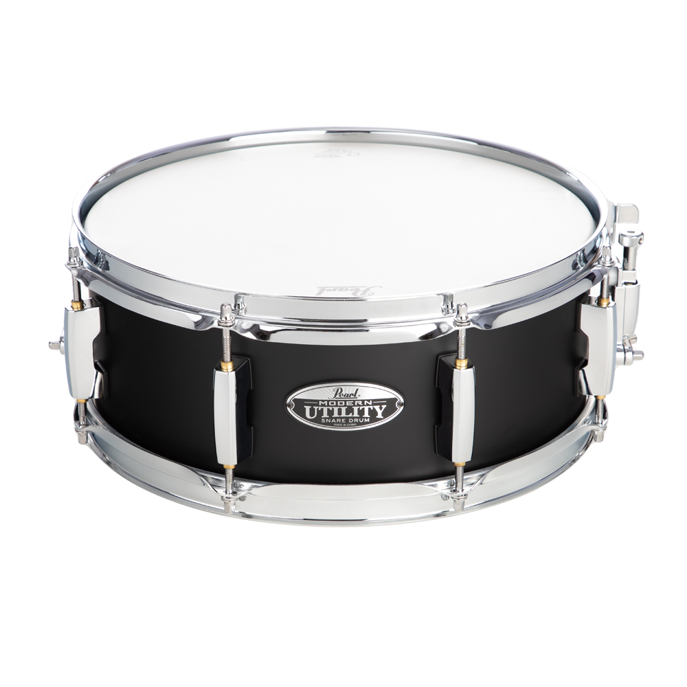 Pearl Modern Utility 13x5 Maple Snare Drum - Satin Black