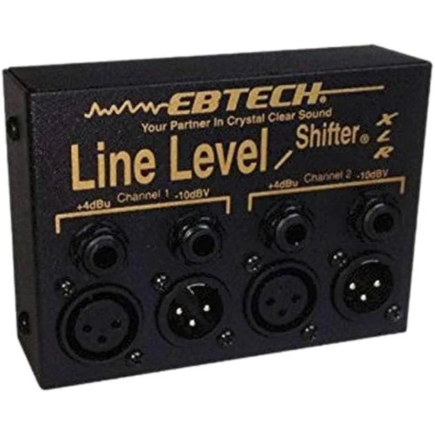 Ebtech 2-Channel Line Level Shifter – Chuck Levin's Washington Music Center