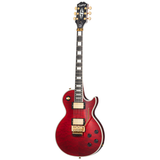 Epiphone Alex Lifeson Les Paul Custom Axcess Electric Guitar - Ruby Red - Mint, Open Box