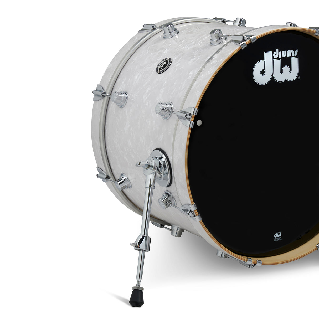 DW DWe 4-Piece Drum Kit Bundle - White Marine Pearl