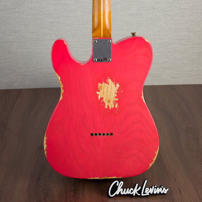 Fender Custom Shop 52 Telecaster HS Heavy Relic Electric Guitar - Watermelon King - CHUCKSCLUSIVE - #R125952