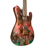 ESP Exhibition Limited Throbber CTM FL Electric Guitar - Natural Amorous Brown - New