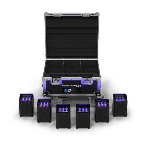 Chauvet DJ Freedom Flex H9 IP X6 Wash Lights with Rolling Case - Preorder