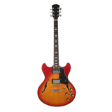 Sire Larry Carlton H7 Semi-Hollow Guitar - Cherry Sunburst - New