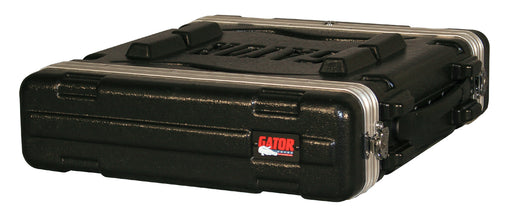 Gator GR-2S Molded PE Rack Case With Front And Rear Rails 2U x 14.25" Deep