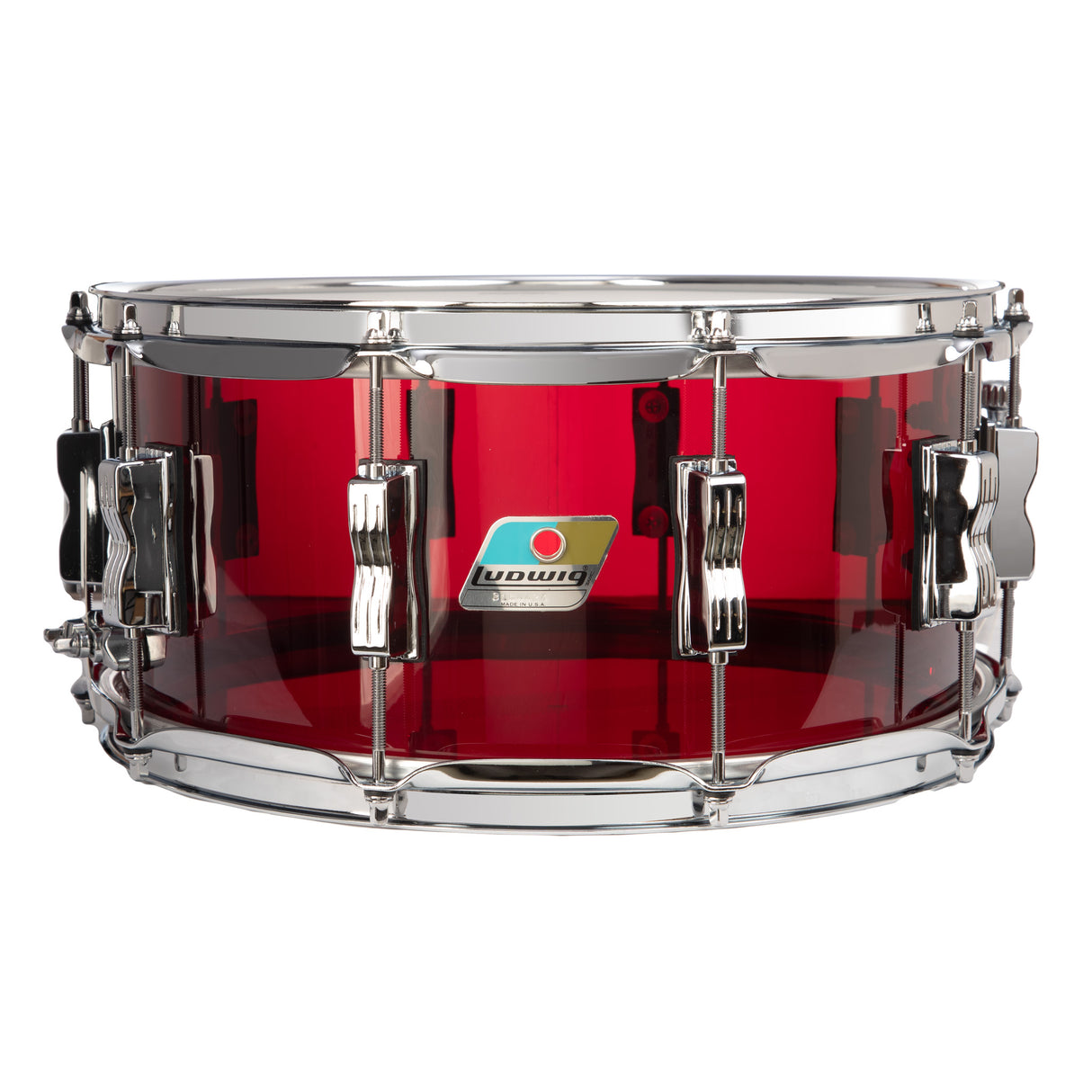 Ludwig VistaLite VL50 6.5x14-Inch 50th Anniversary Snare - Red