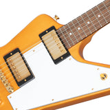 Epiphone 1958 Korina Explorer with White Pickguard Solidbody Electric Guitar - Aged Natural