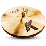 Zildjian 13" K Custom Dark Hi-Hat Cymbal - Bottom