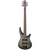 Ibanez 2021 SR605E 5-String Bass Guitar - Black Stained Burst - New