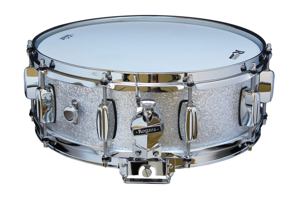 Rogers 14" x 5" Dyna-Sonic Classic Snare Drum - Silver Sparkle