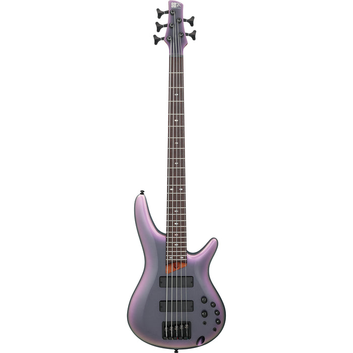 Ibanez SR Standard SR505 5-String Bass Guitar - Black Aurora Burst