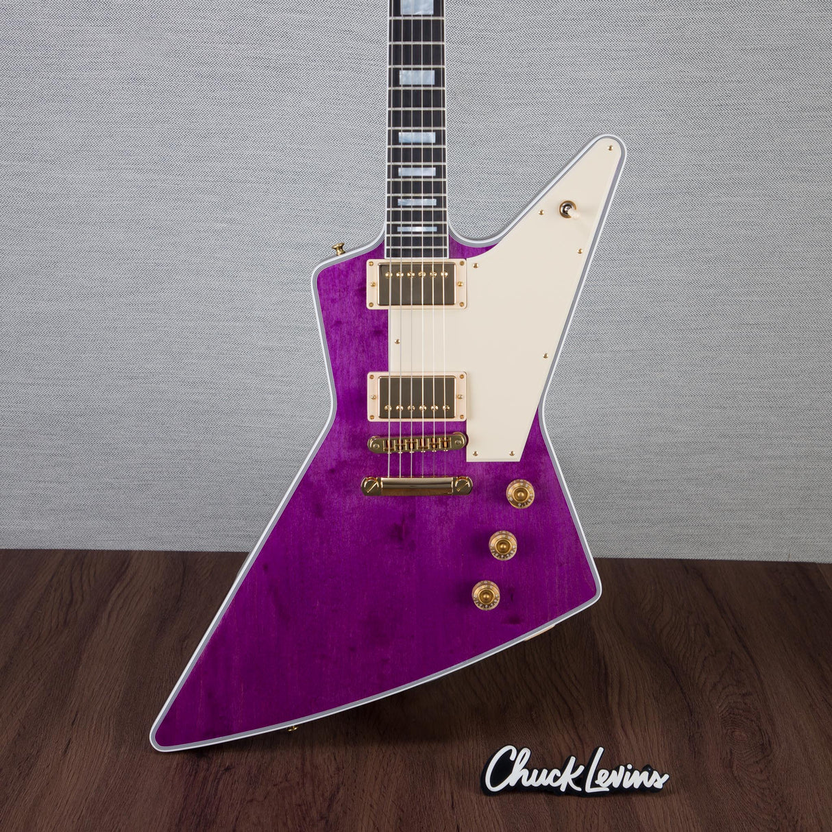 Gibson Custom Shop Explorer Custom Electric Guitar - Trans Violet - #CS503414