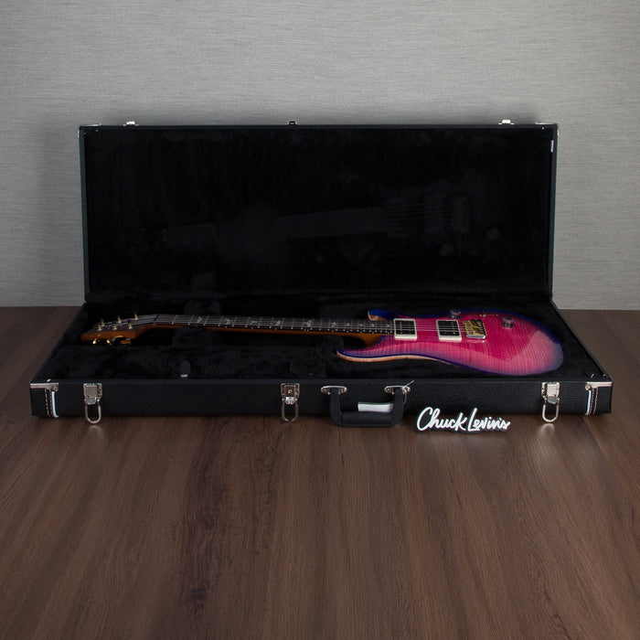 PRS Custom 24 10-Top Electric Guitar - Bonnie Pink With Purple Burst - New