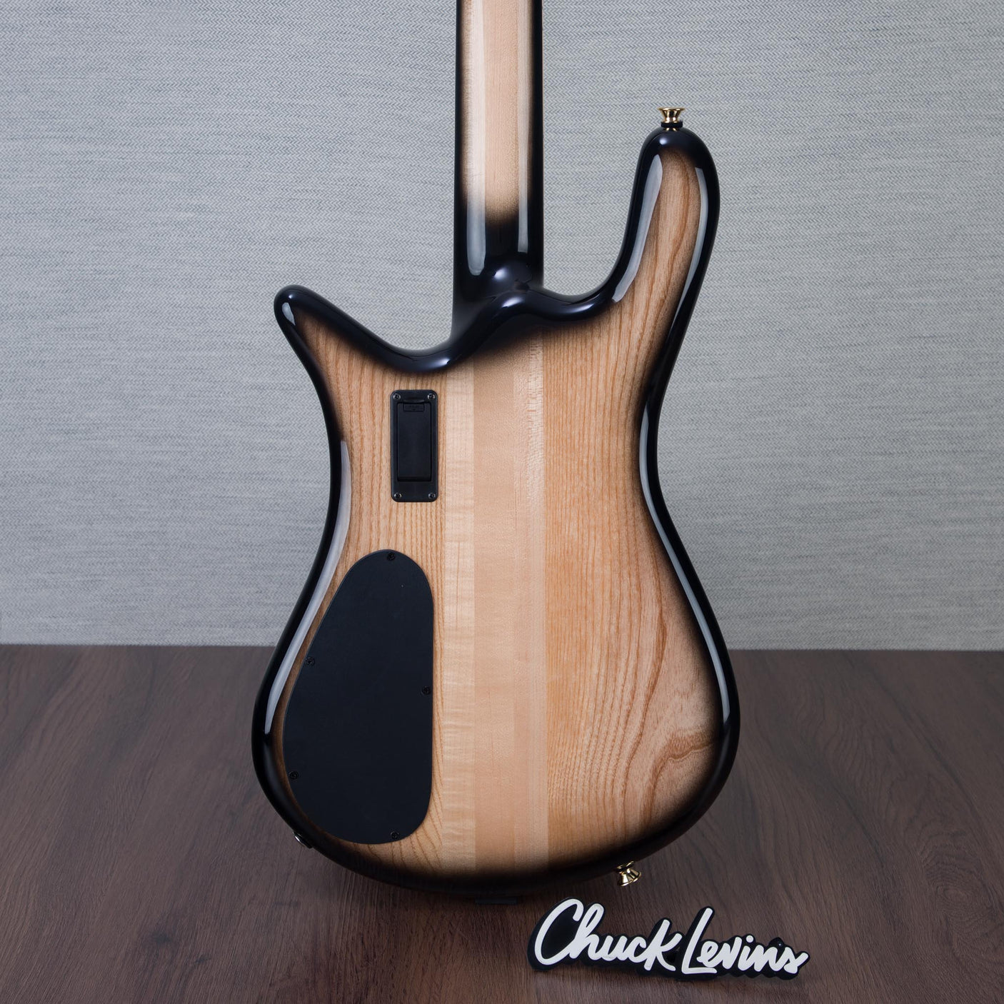 Spector Euro 4 Electric Bass Guitar - Natural Black Burst Gloss - CHUCKSCLUSIVE - #NB22937