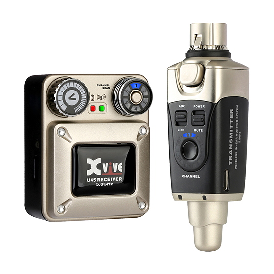 Xvive U45 Wireless In-ear Monitoring System - 5.8GHz
