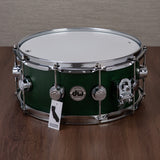 DW Collector's 333 Maple 6x14-Inch Snare Drum - Emerald Satin Oil