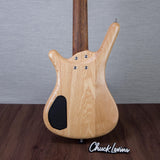 Warwick Pro Series Corvette 5-String Electric Bass Guitar - Natural Transparent Satin - #GPS A 010893-23