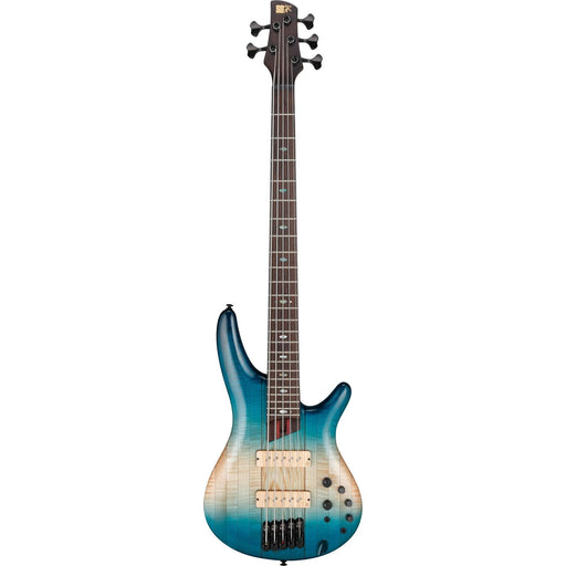 Ibanez 2021 SR5CMLTD Premium 5-String Bass Guitar - Caribbean Islet Low Gloss - Demo, Open Box
