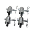 ProX XT-CP-103P Truss Junction Box Connector Pack - 4 Sets