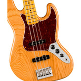 Fender American Professional Jazz Electric Bass Guitar, Maple Fingerboard - Natural