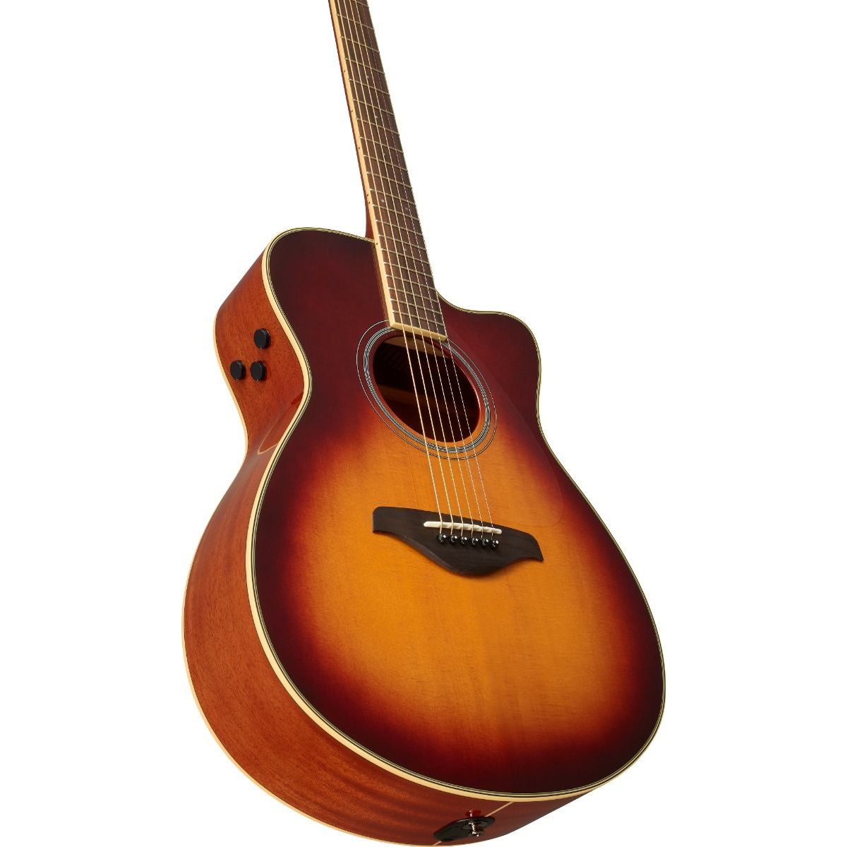Yamaha FSC-TA Transacoustic Acoustic Electric Guitar - Brown Sunburst