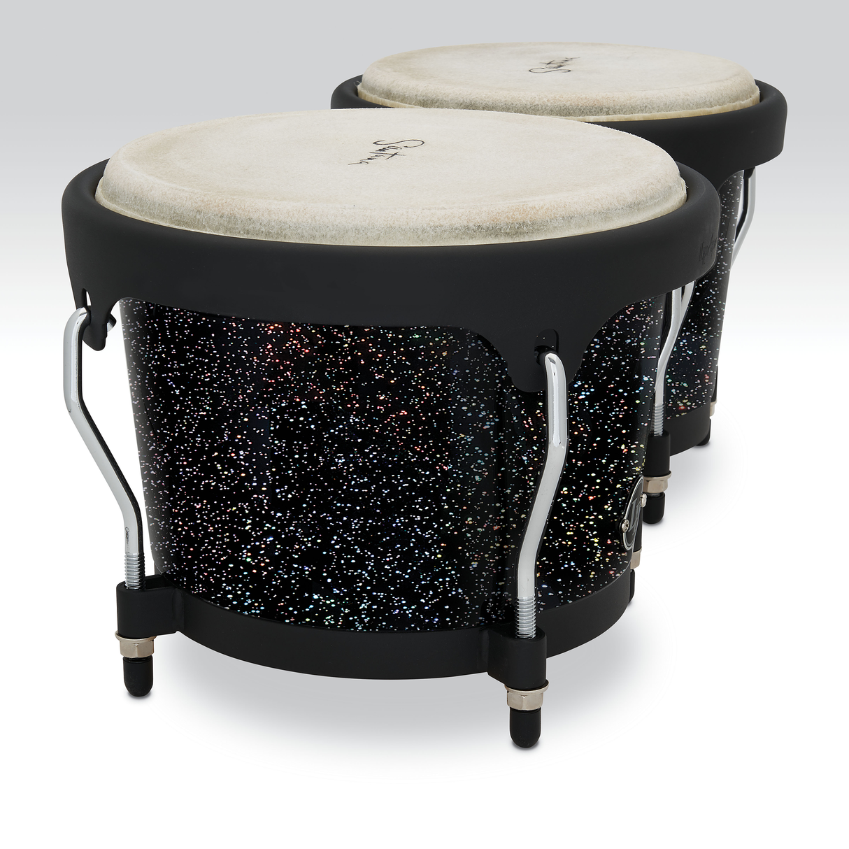 LP Carlos Santana Aspire Black Magic Bongo Set - Oak