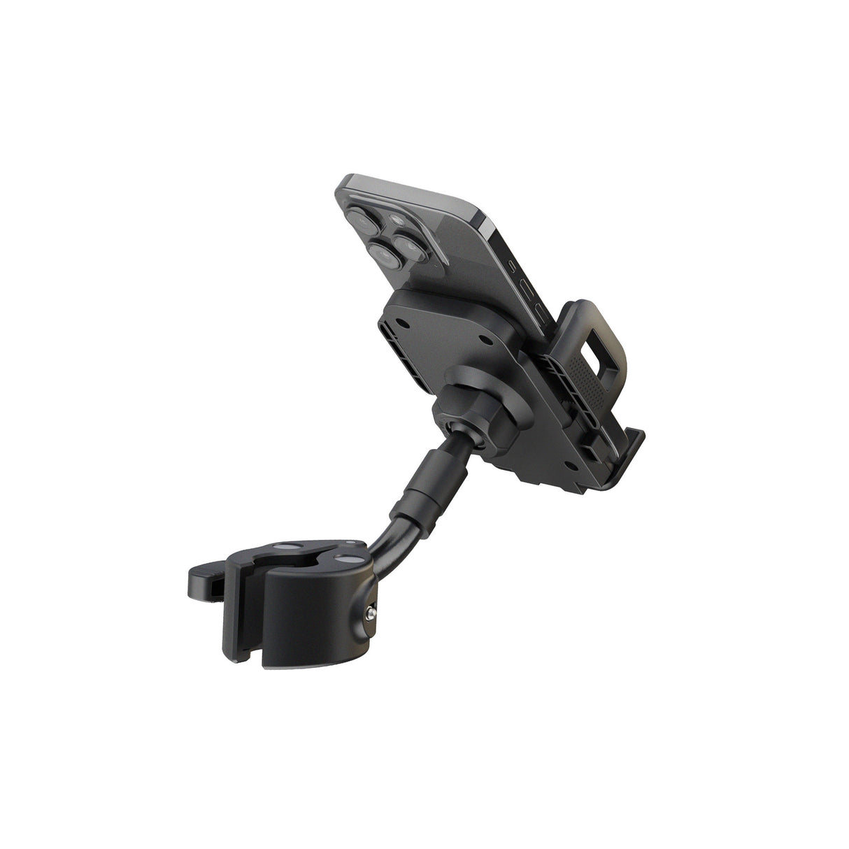 K&M 19761.000.55 Universal Clamp-On Smartphone Holder