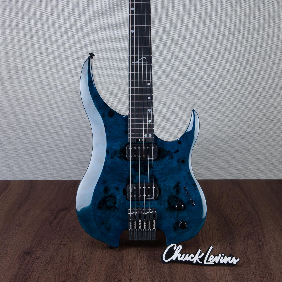 Legator G6SS Ghost Electric Guitar - Blue - Mint, Open Box