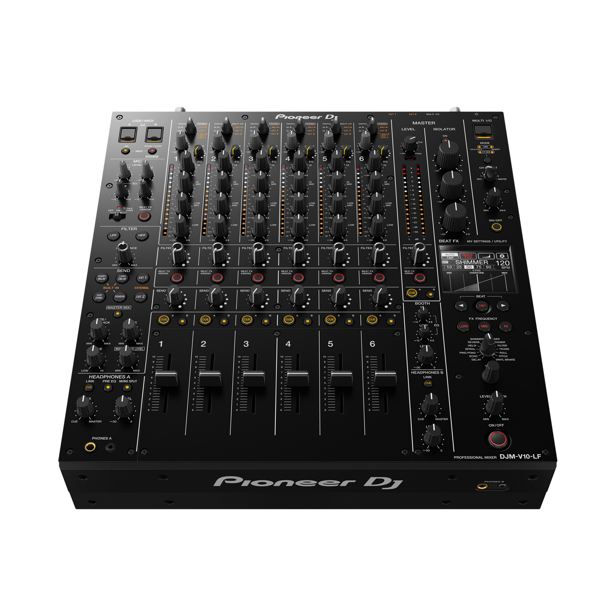 Pioneer DJM-V10-LF 6-Channel DJ Mixer