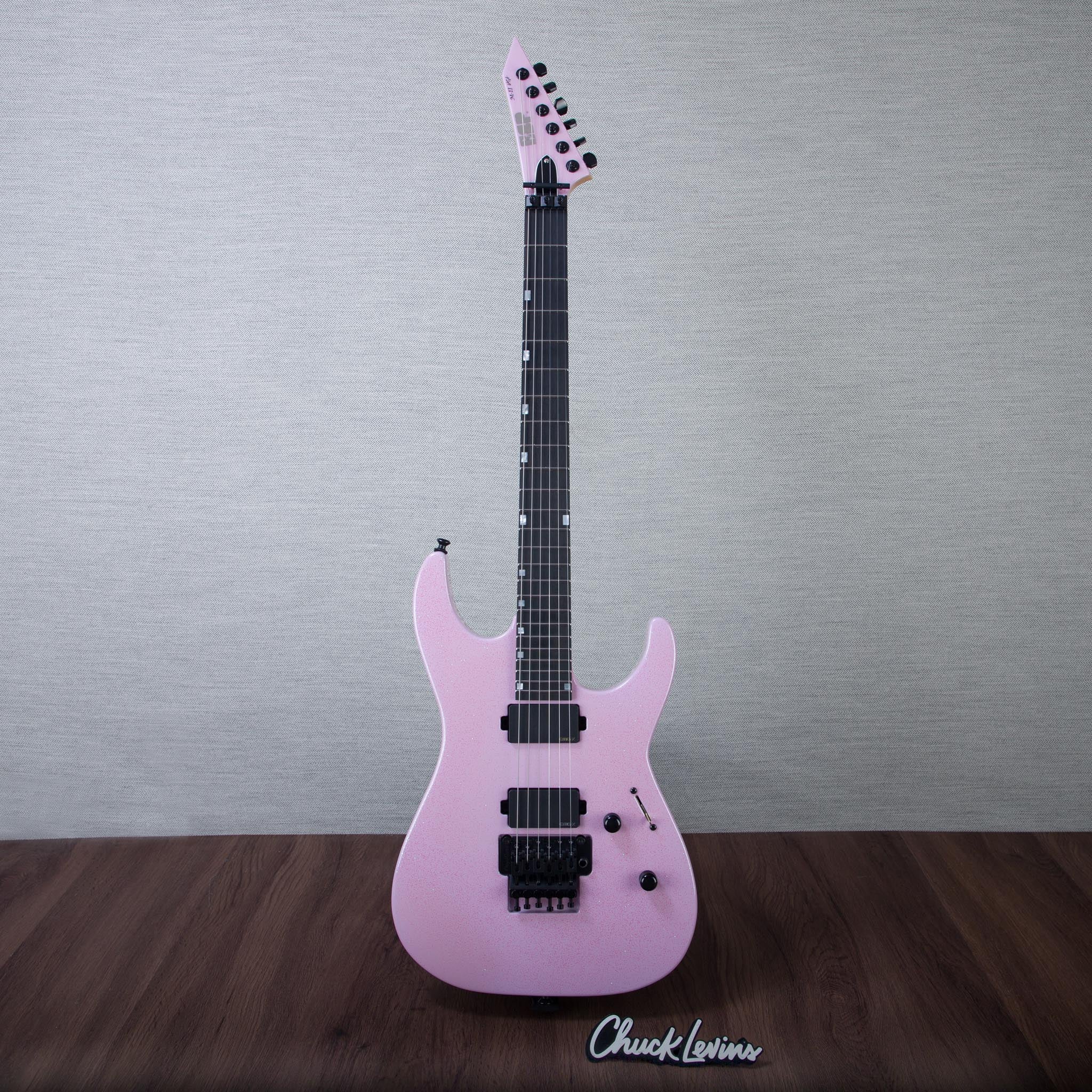 ESP USA M-II DX FR Electric Guitar - Lavender Sparkle - #US25765