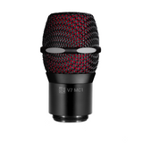 sE Electronics V7 MC1 Supercardioid Dynamic Microphone Capsule for Shure Wireless Handheld Transmitters with MP03 Pouch - Black