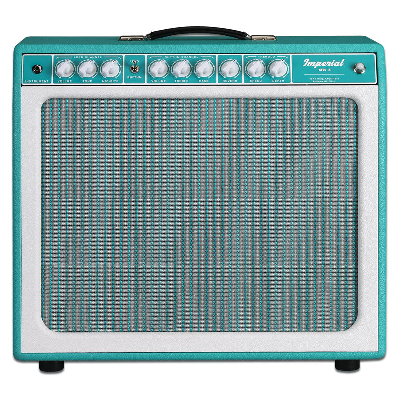 Tone King Imerpial MK II 20-Watt 1x12 Tube Combo Electric Guitar Amplifier - Turquoise - New
