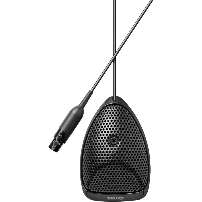 Shure MX391/C Microflex Boundary Cardioid Microphone - Black