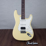 Suhr Classic S HSS Electric Guitar,Rosewood Fingerboard - Vintage Yellow - #86540