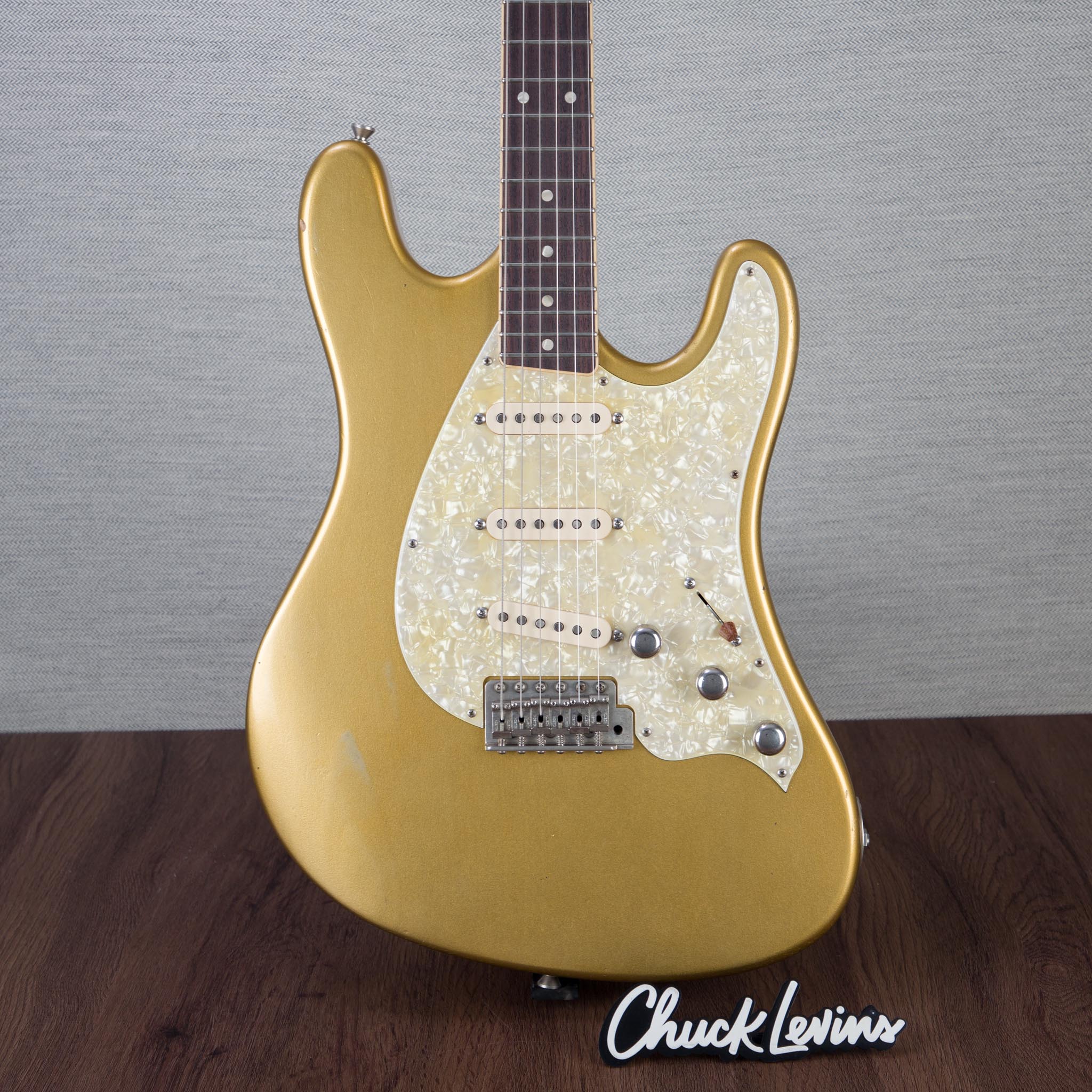 Castedosa ABI Electric Guitar - Aztec Gold - #318 – Chuck Levin's