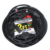 ProX XC-MEP14-529 52' Ft. Male NEMA 120VAC to 9-Outet Female Edison 14/3AWG Power Extension Cable