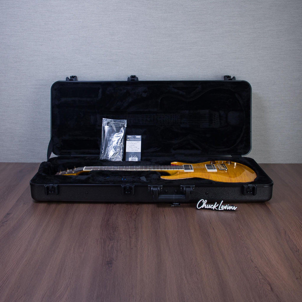 PRS Wood Library McCarty Tremolo With 408 Switching Electric Guitar - Vintage Yellow - #260429370