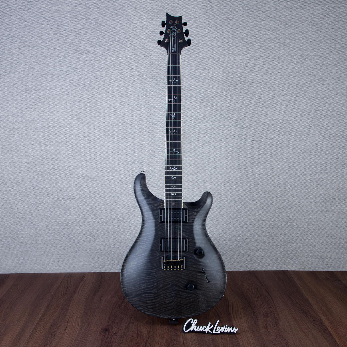 PRS Mark Holcomb Electric Guitar - Gray Black Stained Binding - #250411404