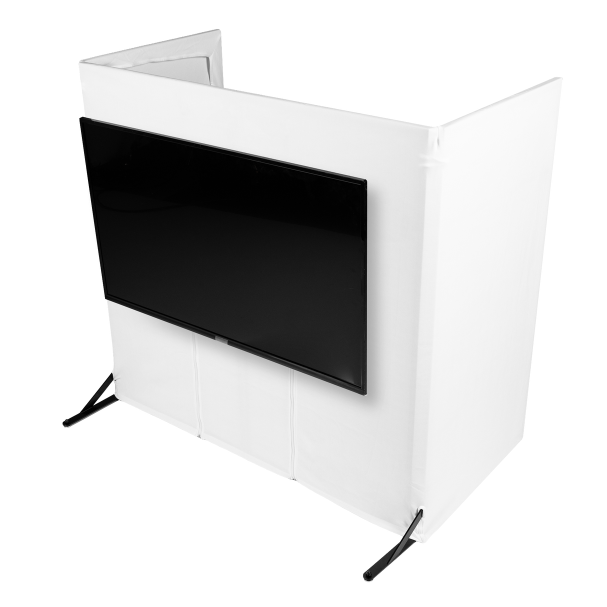 Gator Frameworks GFW-DJFACADE-TVM DJ Facade with TV Mount
