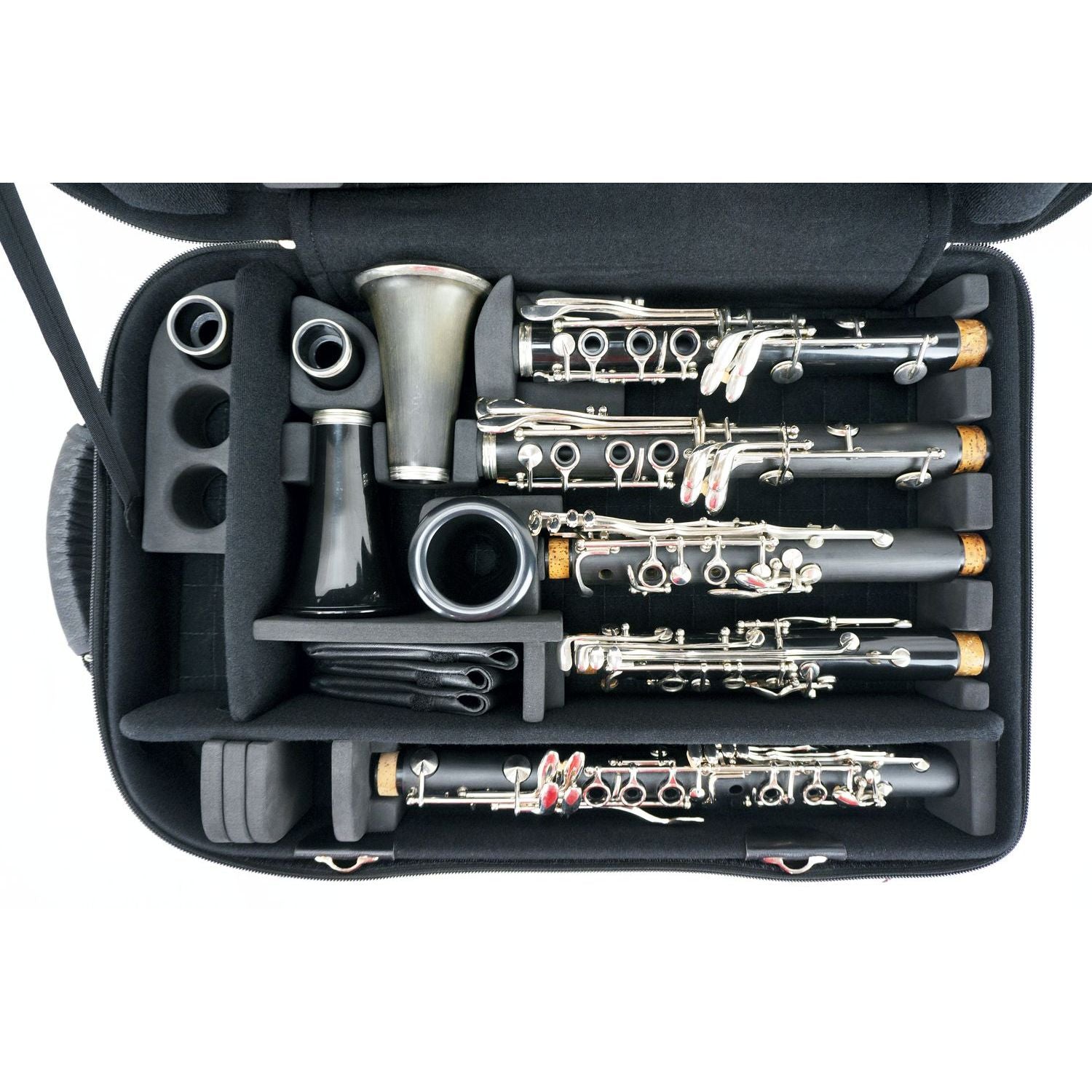 Marcus Bonna Triple Clarinet Case with Backpack Extension - Dark