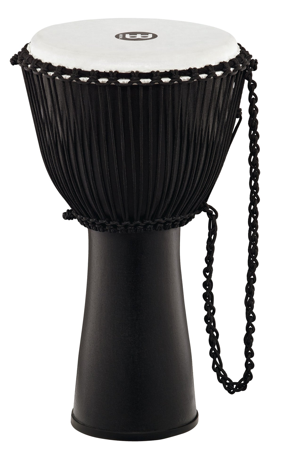 Meinl FADJ5-L Rope Tuned Journey Series Djembe Natural Black 12"